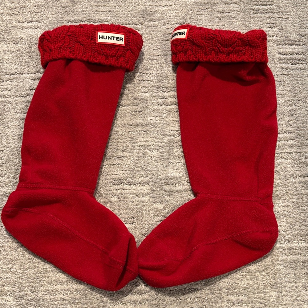 Hunter Scarlet Boot Liners size M - Picture 1 of 6